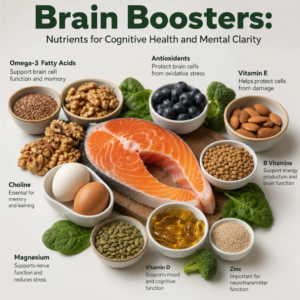 Brain Boosters: Nutrients for Cognitive Health and Mental Clarity