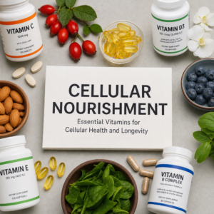Cellular Nourishment: Essential Vitamins for Cellular Health and Longevity