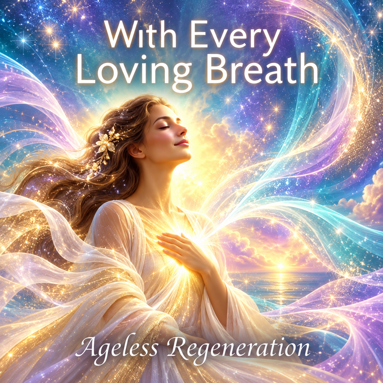 With Every Loving Breath affirmation song artwork