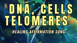 Healing DNA, Cells and Telomeres affirmation song artwork
