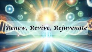 Renew, Revive, Rejuvenate upbeat affirmation song artwork